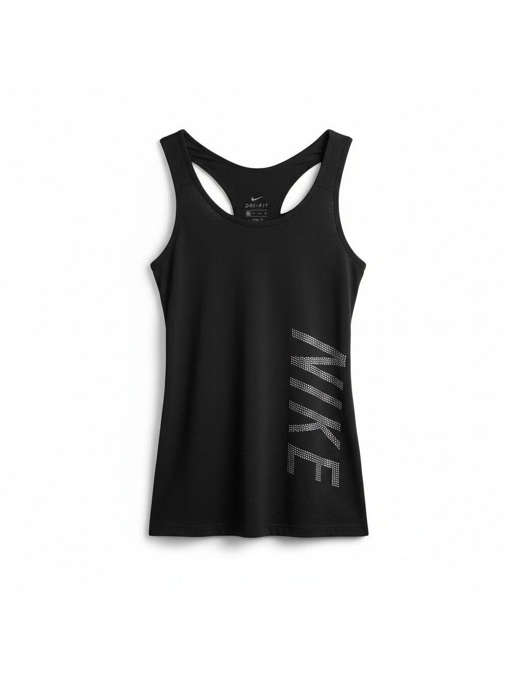 Nike Dri-FIT Womens XS Tank Top Black Racerback Athletic Gym Yoga Running